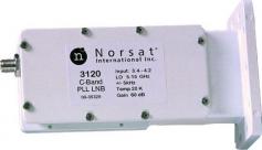 NORSAT C band PLL so stabilitou LOF 5 kHz