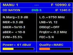 Insat 4B at 93.5e-10 990 V dd direct plus india-Q data