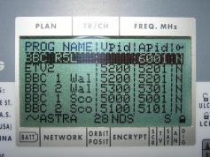 Astra 2D at 28.2 e _ 2d footprint _ 10 803 H Packet Freesat UK _ NIT data