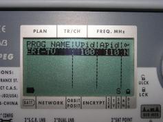 Arabsat 2B at 30.5 e _ KU footprint _12 705 V ERI TV _ NIT data