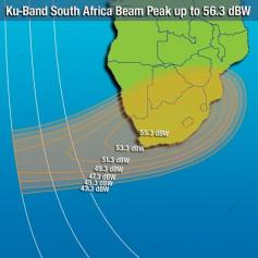 Intelsat 4 at 72E KU South Africa footprint