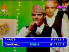Thaicom 5 at 78.5 e-asian beam-3 438 V Terai TV-IF data